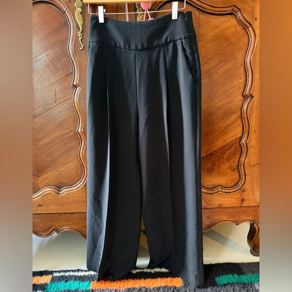 Wilfred Pants - Wilfred Black Wide Leg Dress Pant